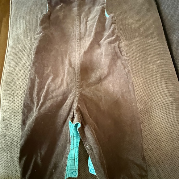 Bailey Boys Reversible Overalls 9 Months - Picture 3 of 4